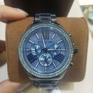 Nwt Michael Kors Gunmetal Watch 